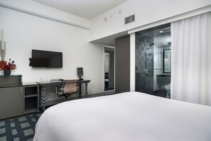 1 cama de matrimonio grande (Forty Winks Room) | Ropa de cama hipoalergénica, edredón y camas con efecto memoria