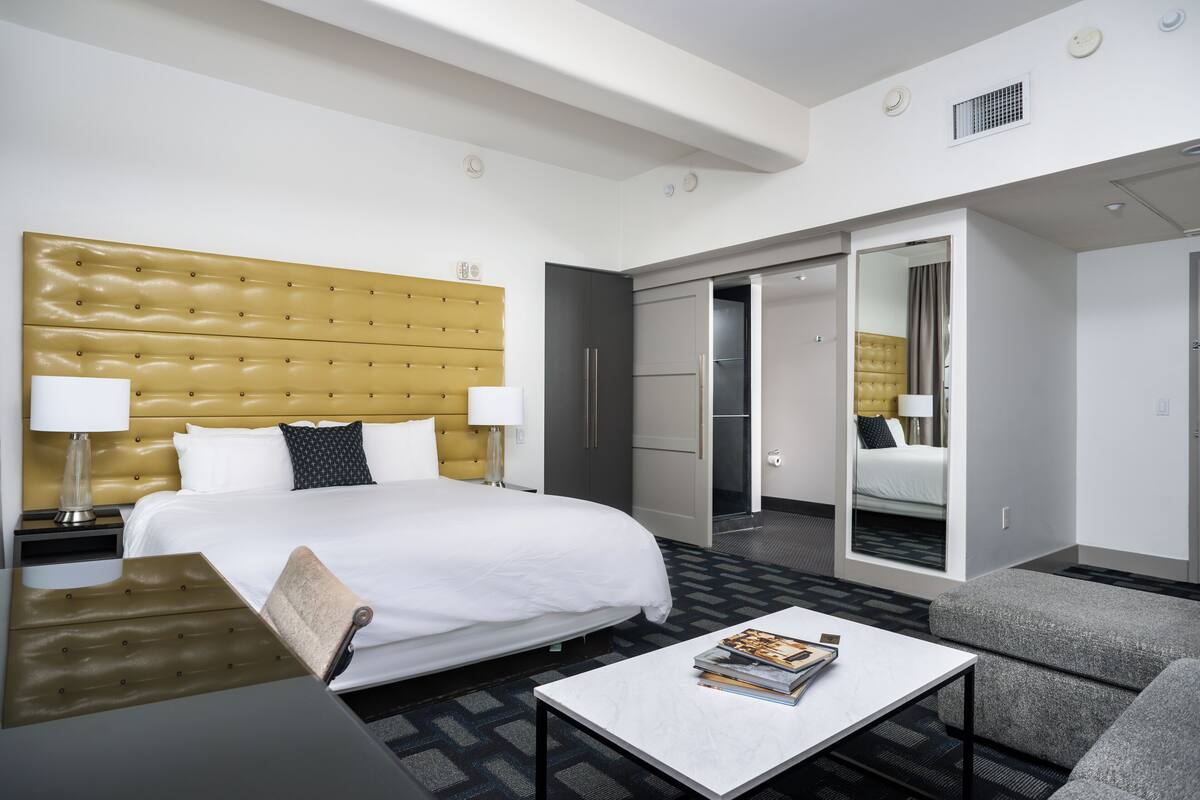 corner pocket | hypo-allergenic bedding, down duvets, memory-foam beds, in-room safe