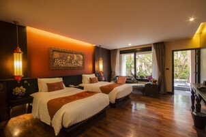 Deluxe Lanna Plunge Pool Access | View from room