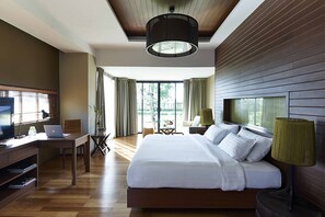 Villa, 1 kingsize-seng | Minibar, safe på rommet, skrivebord og barnesenger (inkludert)