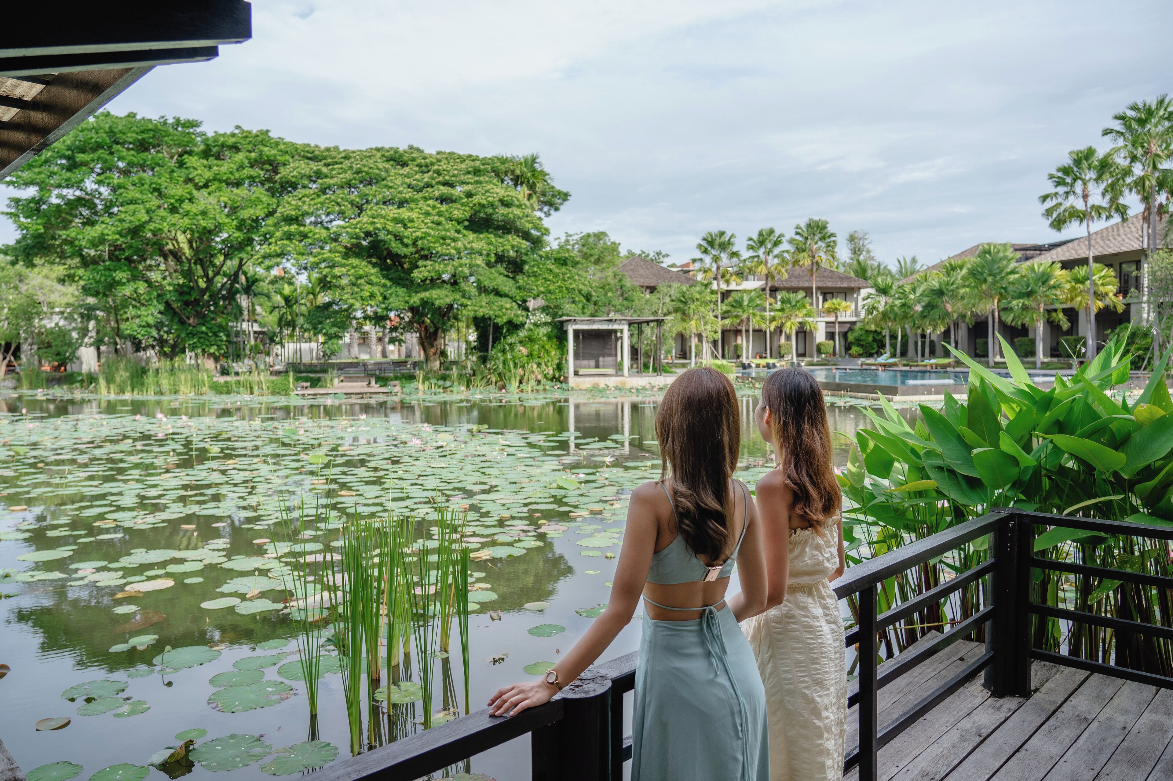 Float Villa | Vue depuis le balcon