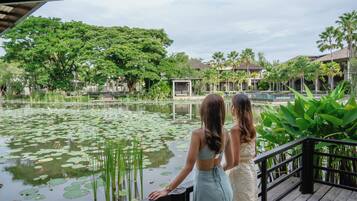 Float Villa | Vue depuis le balcon