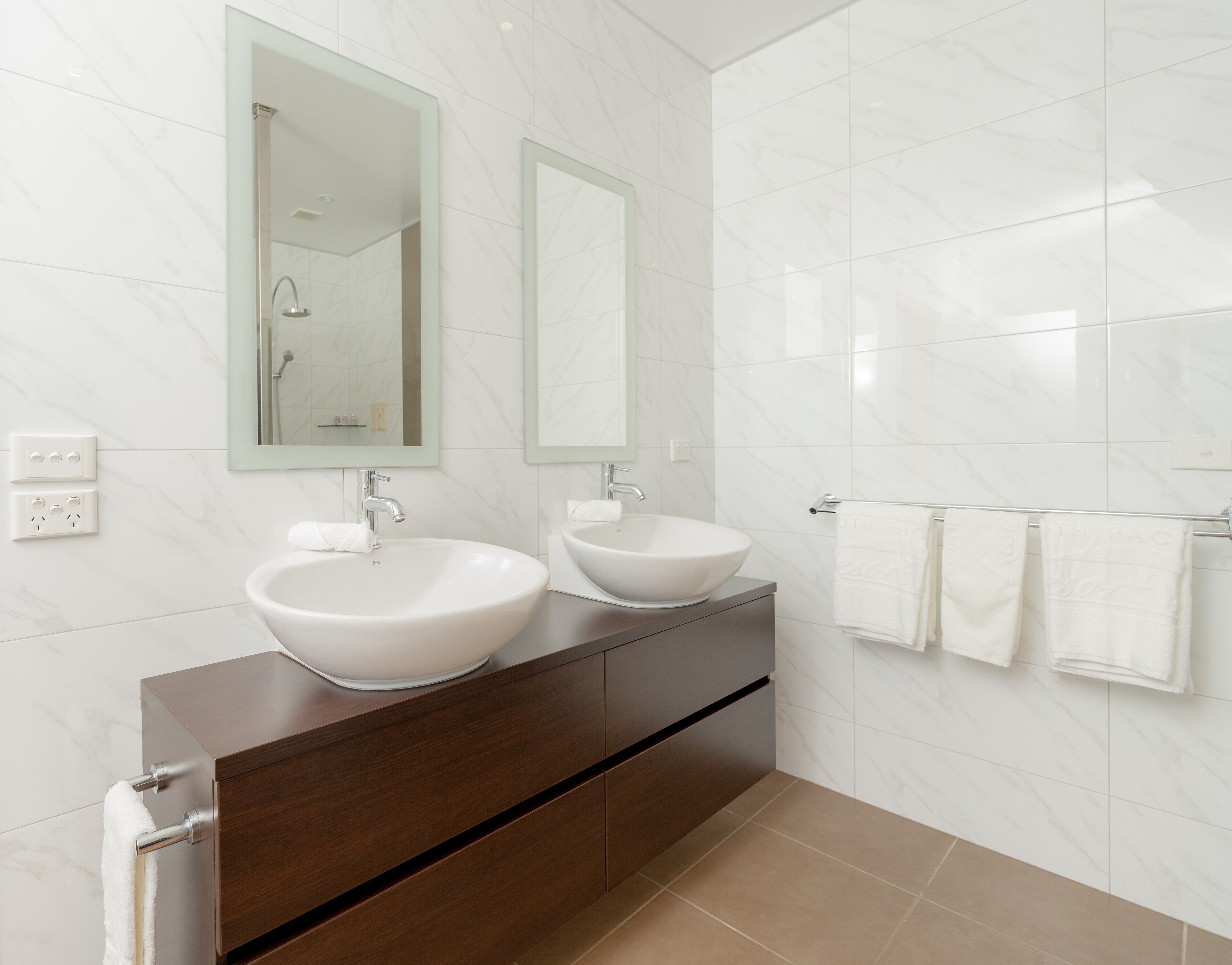 penthouse | bathroom | free toiletries, hair dryer, slippers, towels