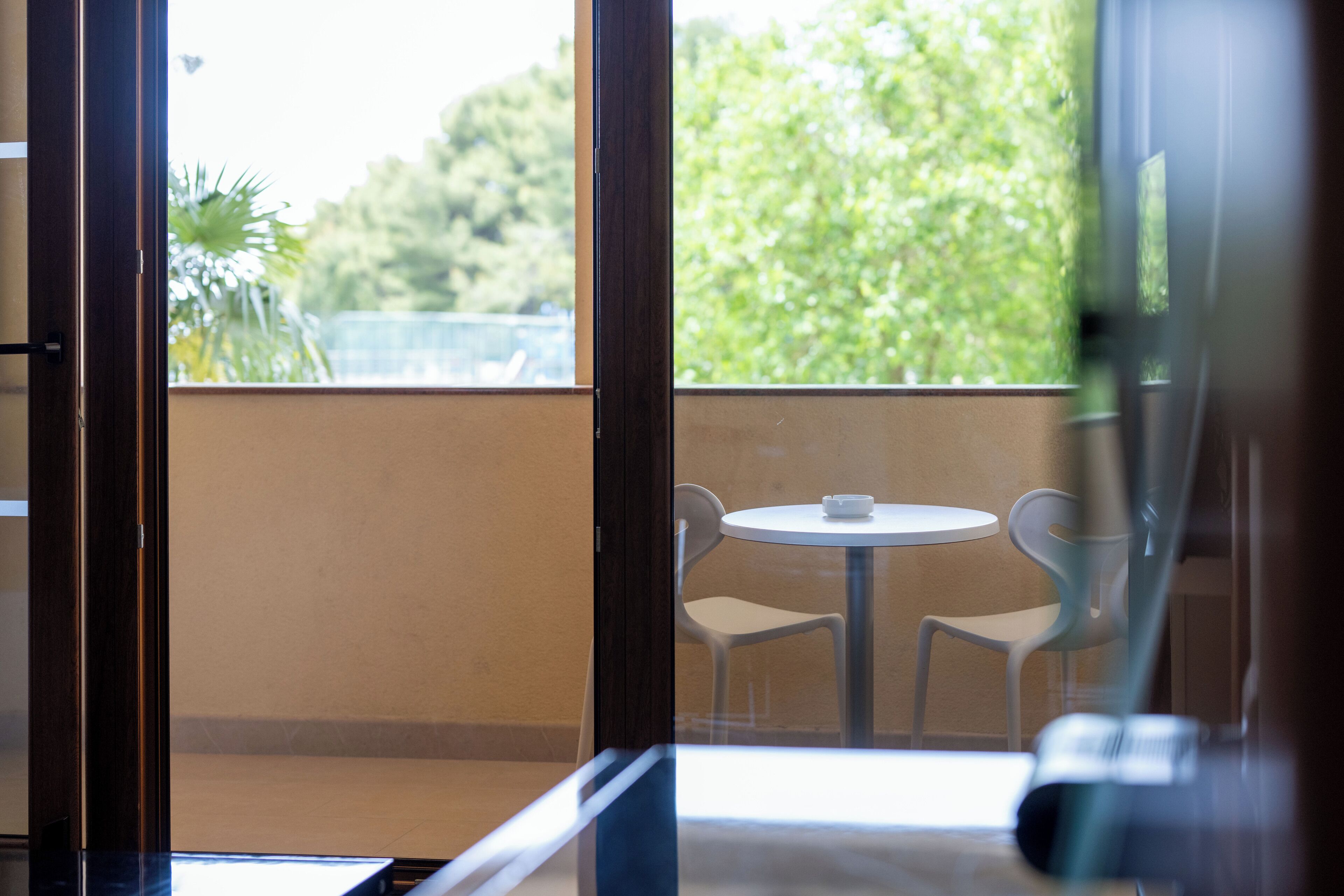 classic apartment, 1 bedroom, balcony | view from room