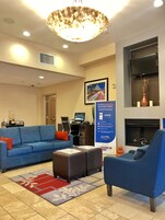 Sala de estar en el lobby