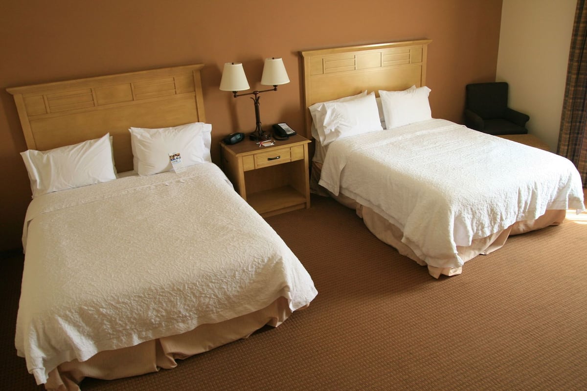 In-room safe, laptop workspace, blackout curtains, iron/ironing board