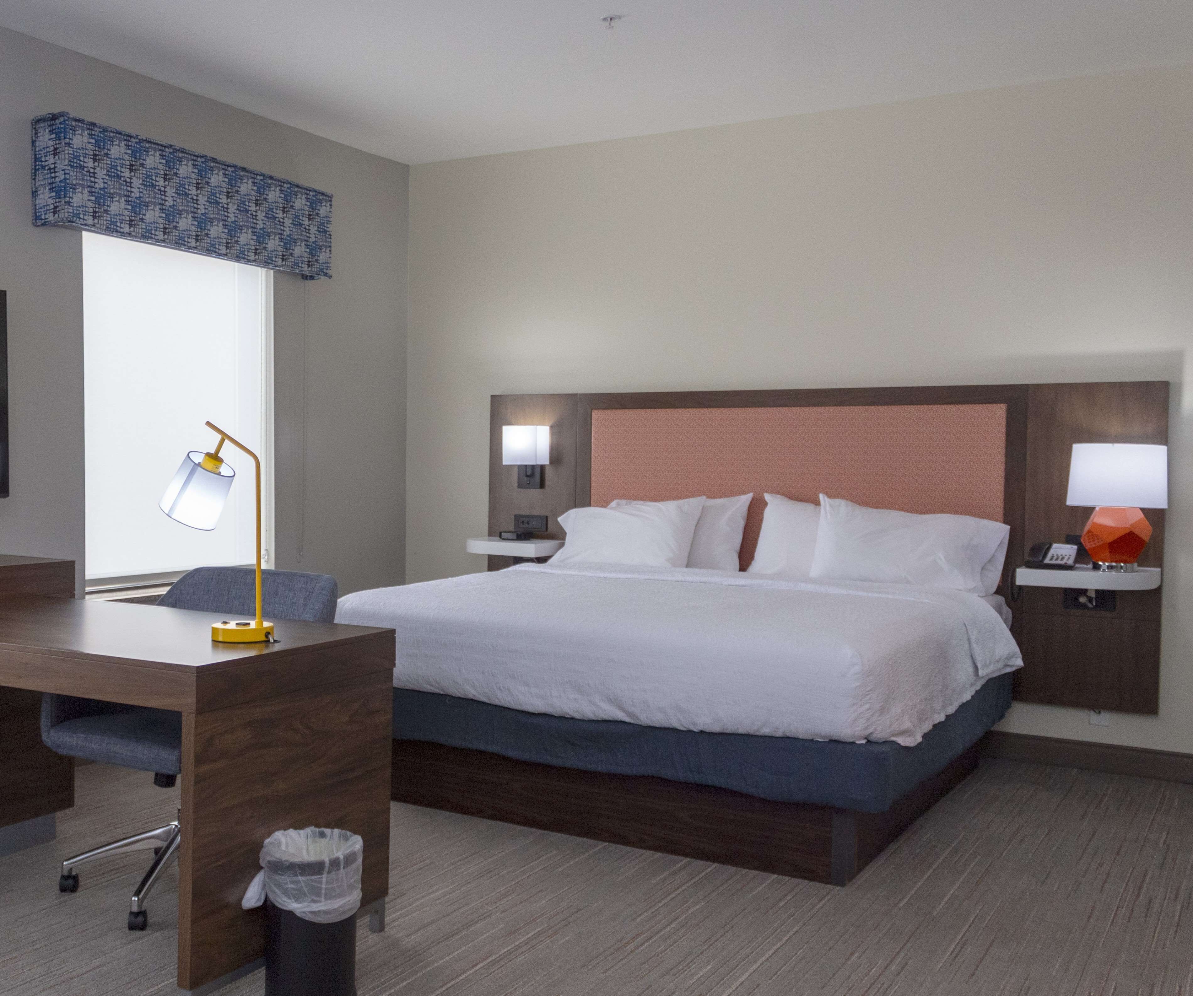 in-room safe, laptop workspace, blackout curtains, iron/ironing board