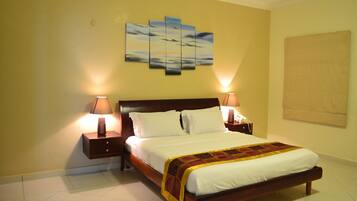 Suíte luxo, 1 quarto | 1 quarto, Wi-Fi de cortesia, roupa de cama