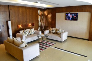 Sitzecke in der Lobby