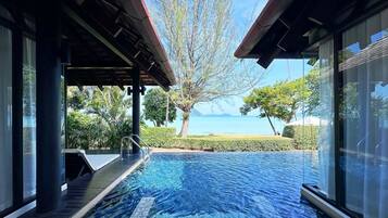 Vijitt Pool Villa | Ausblick vom Zimmer