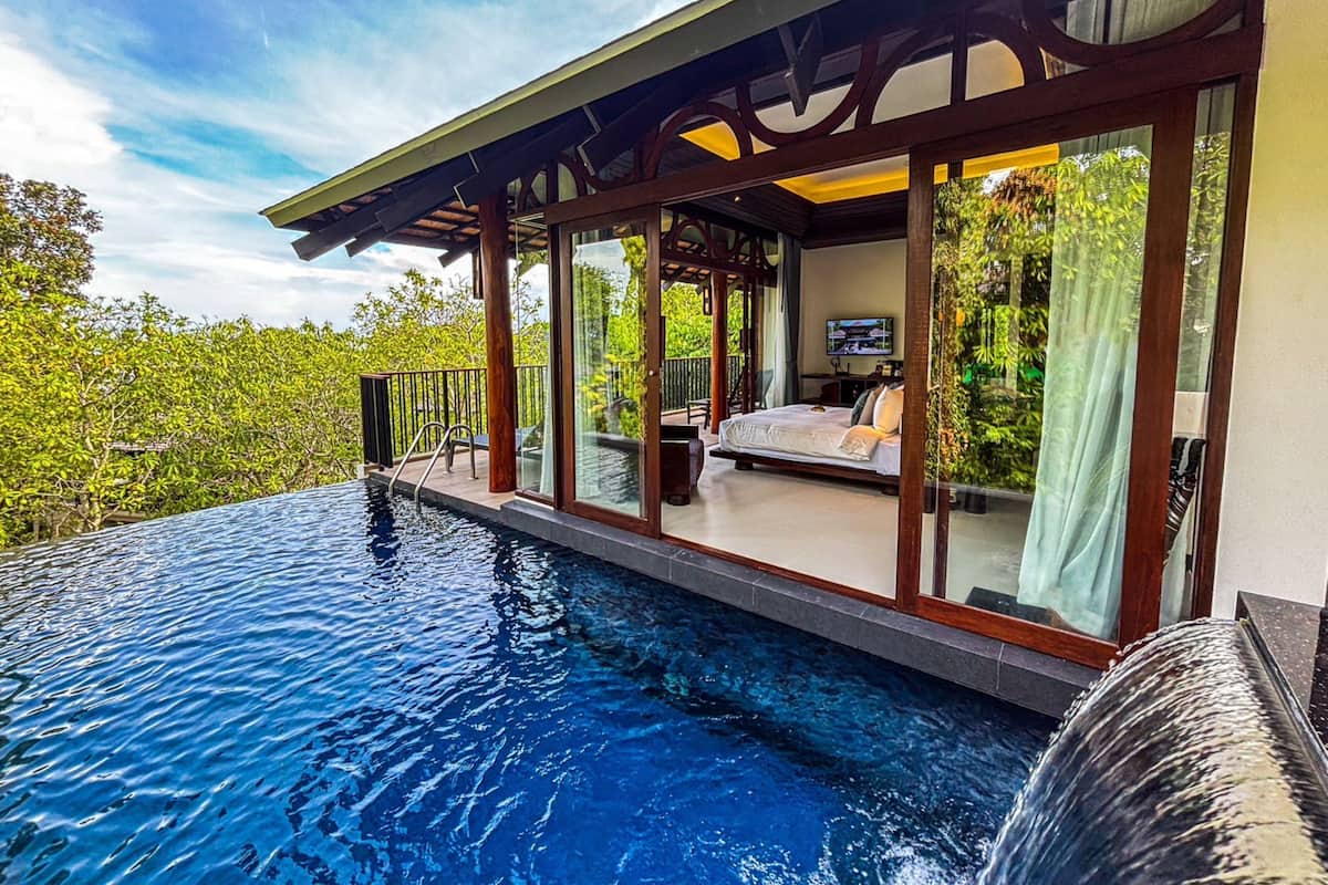 Prime Pool Villa (Two-Bedroom) | 2 bedrooms, in-room safe, desk, blackout drapes