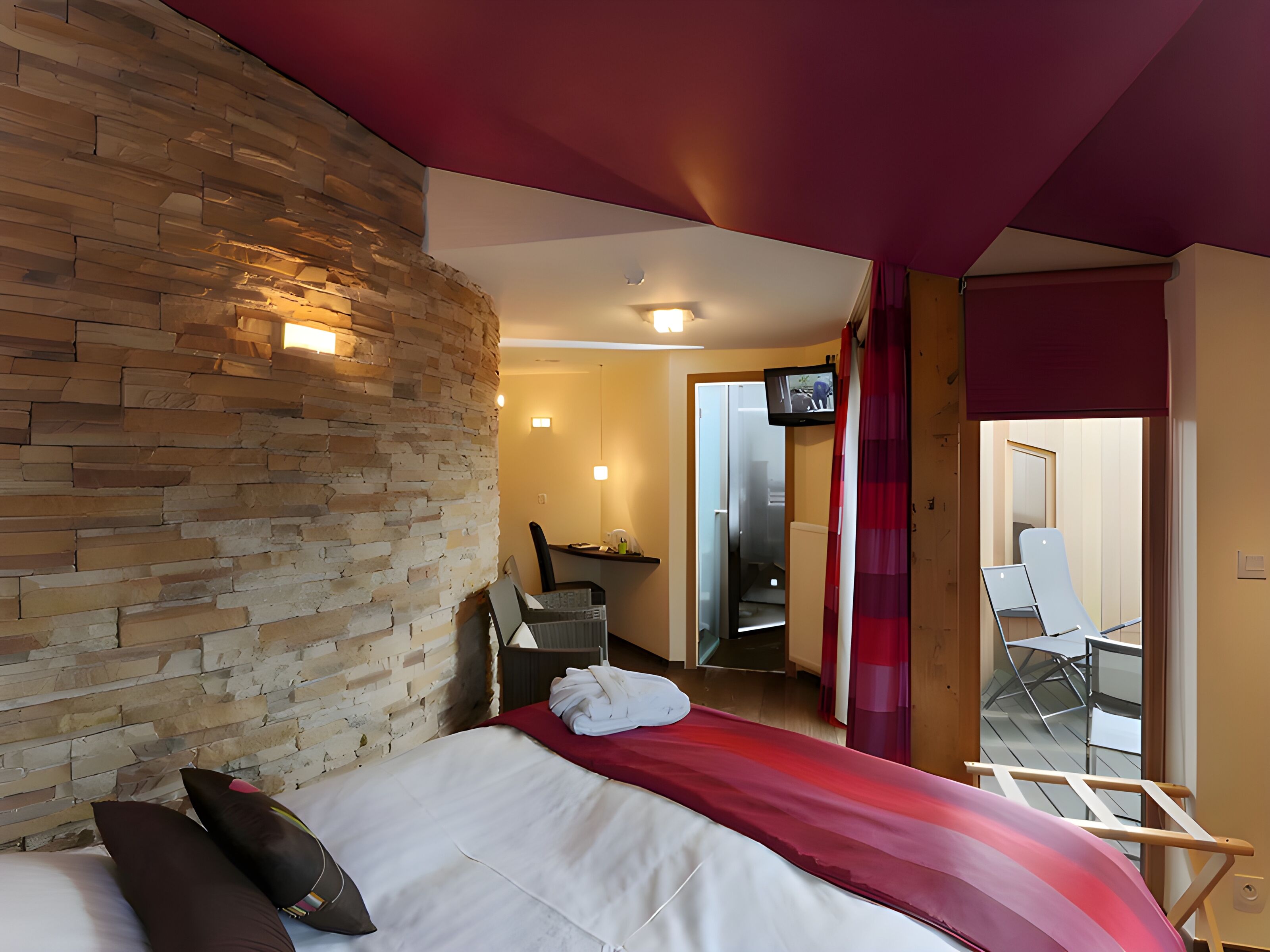 Suite, terras | Uitzicht vanuit de kamer