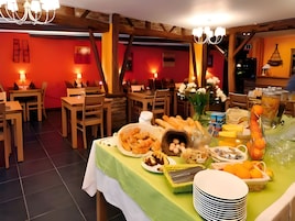 Daily buffet breakfast (EUR 15 per person)