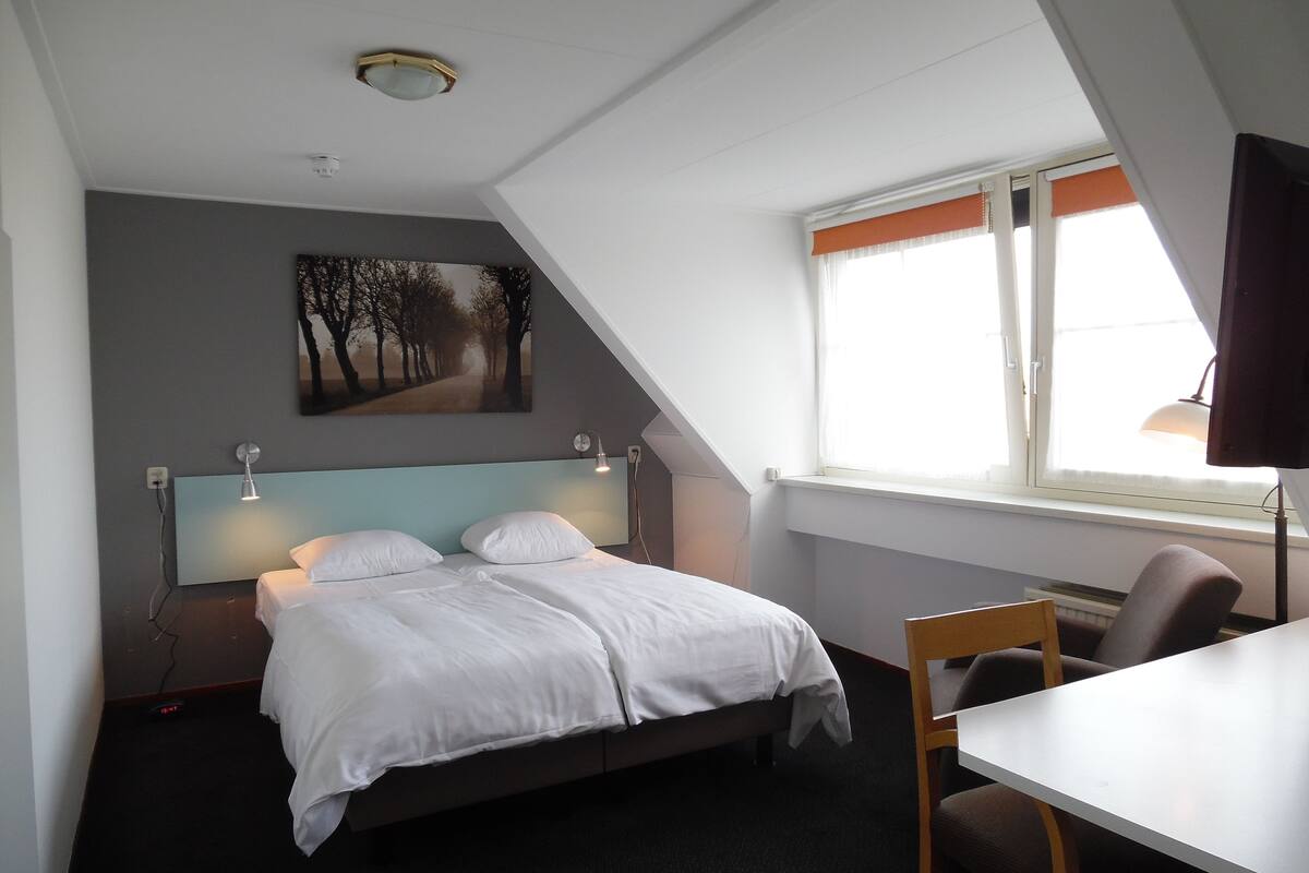 standard double room | desk, blackout curtains, free wifi