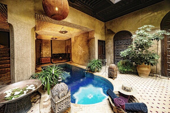 Outdoor pool - Riad Khol (Marrakech)