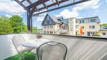 Comfort-Apartment, 1 Schlafzimmer, Balkon | Blick vom Balkon