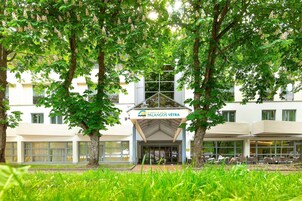 Fachada de la propiedad