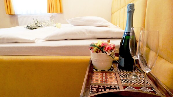 Premium bedding, individually furnished, desk, blackout curtains