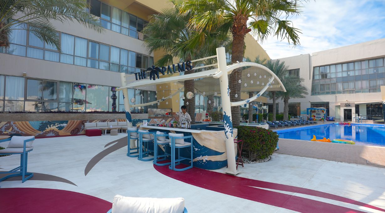 Outdoor pool