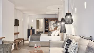 Suite Executive, idromassaggio | Materassi Select Comfort, una cassaforte in camera, tende oscuranti