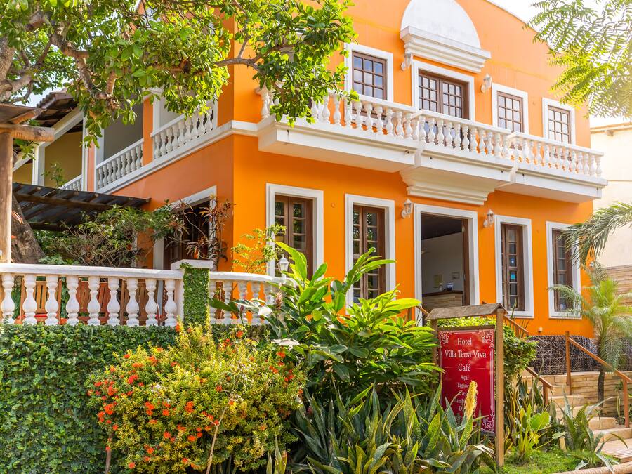 Facciata della struttura