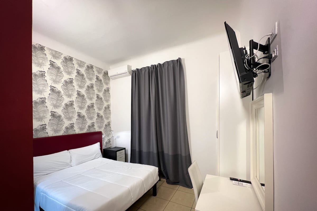 Down comforters, minibar, desk, blackout drapes