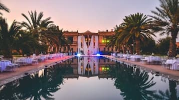 Espace mariage en plein air