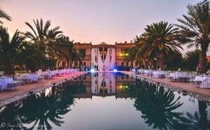Outdoor wedding area - O'Atlas (Sidi Abdallah Ghiat)