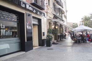 Entrée de l’hébergement