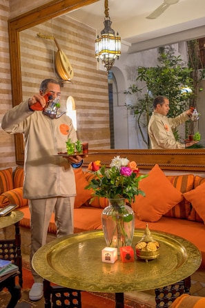 Reception hall - Riad Sable Chaud (Marrakech)