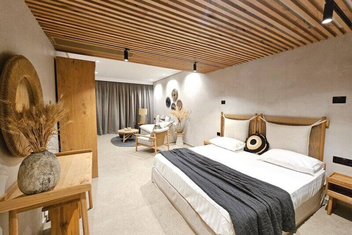 デラックス ルーム (Smart Room) | エジプト綿のシーツ、高級寝具、セレクト コンフォート製ベッド、セーフティボックス (室内)