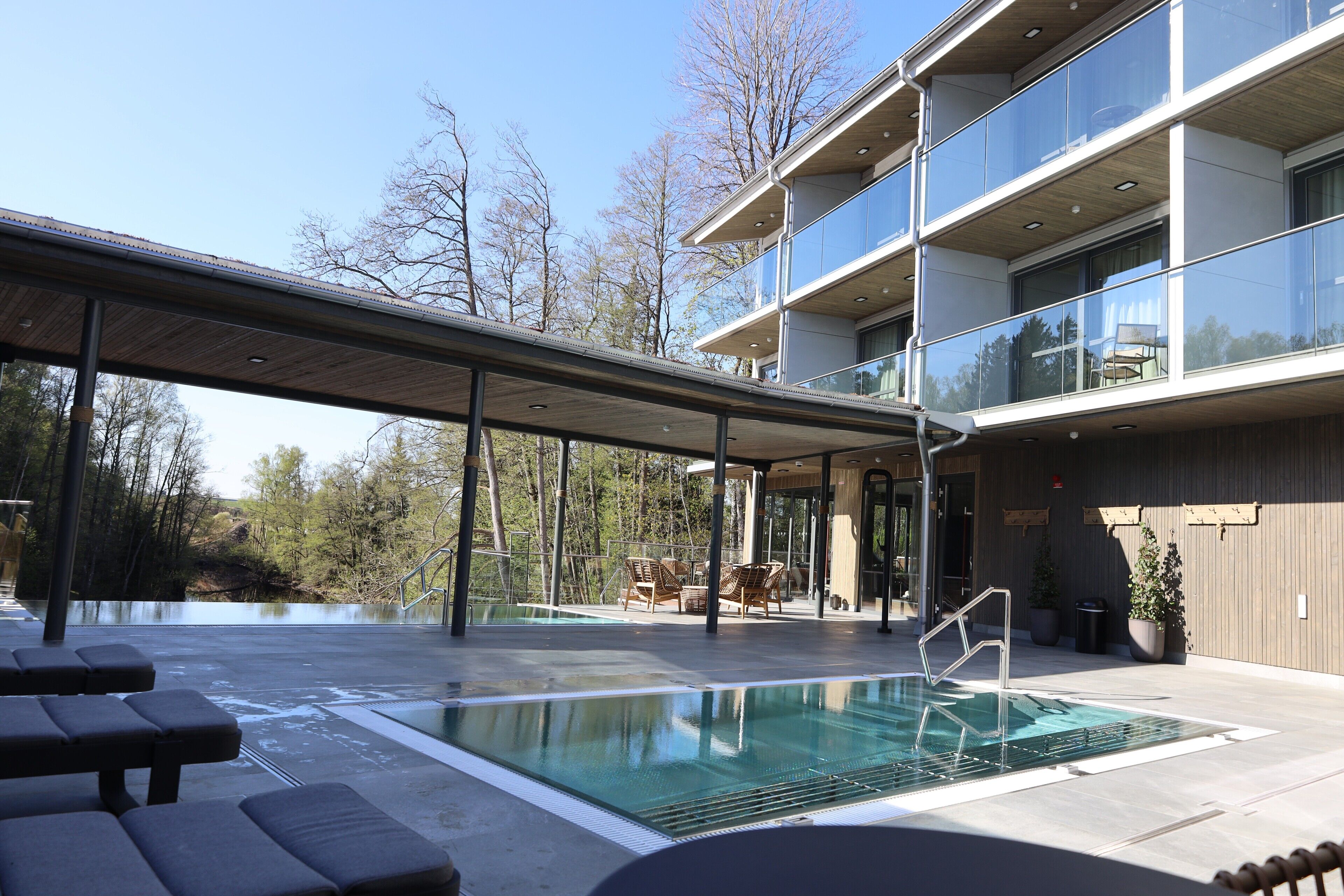 Deluxe Double Room, 1 King Bed, Balcony, Pool View (Spa not included) | View from room