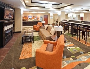 Sala de estar en el lobby