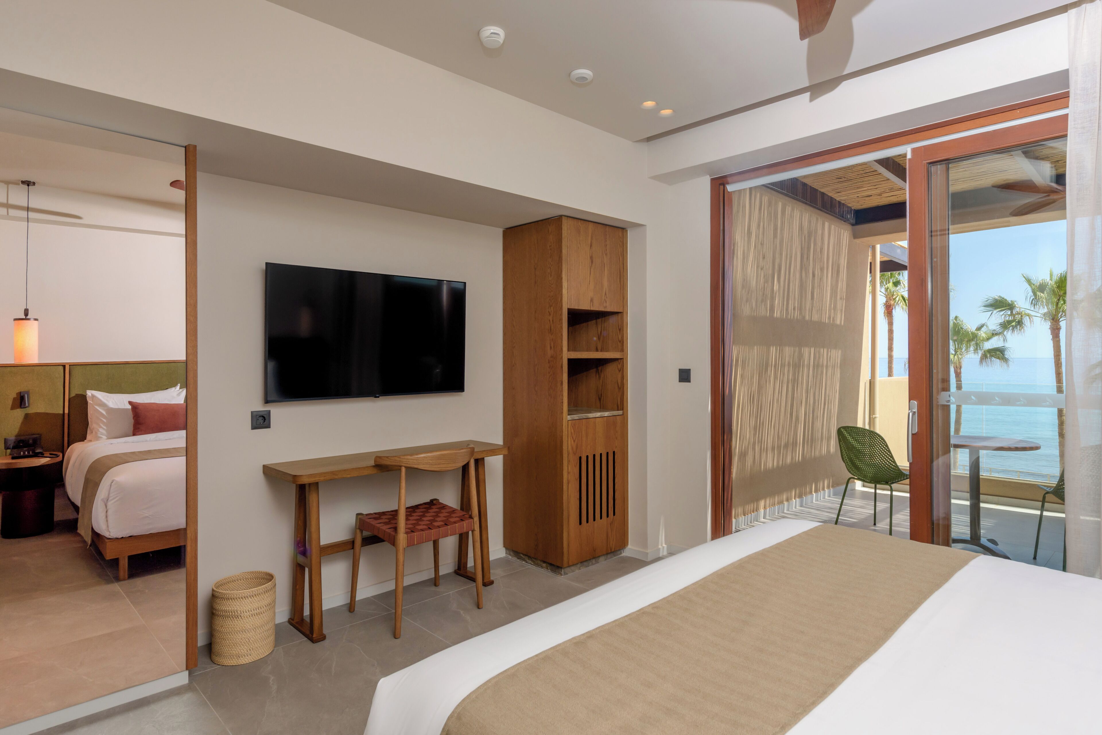 Safe på rommet, skrivebord, barnesenger (inkludert) og wi-fi (inkludert)