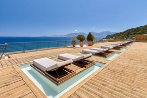 Premium Double Room, Sea View (Wet Terrace) | Bathroom - Blue Marine Resort & Spa (Agios Nikolaos)