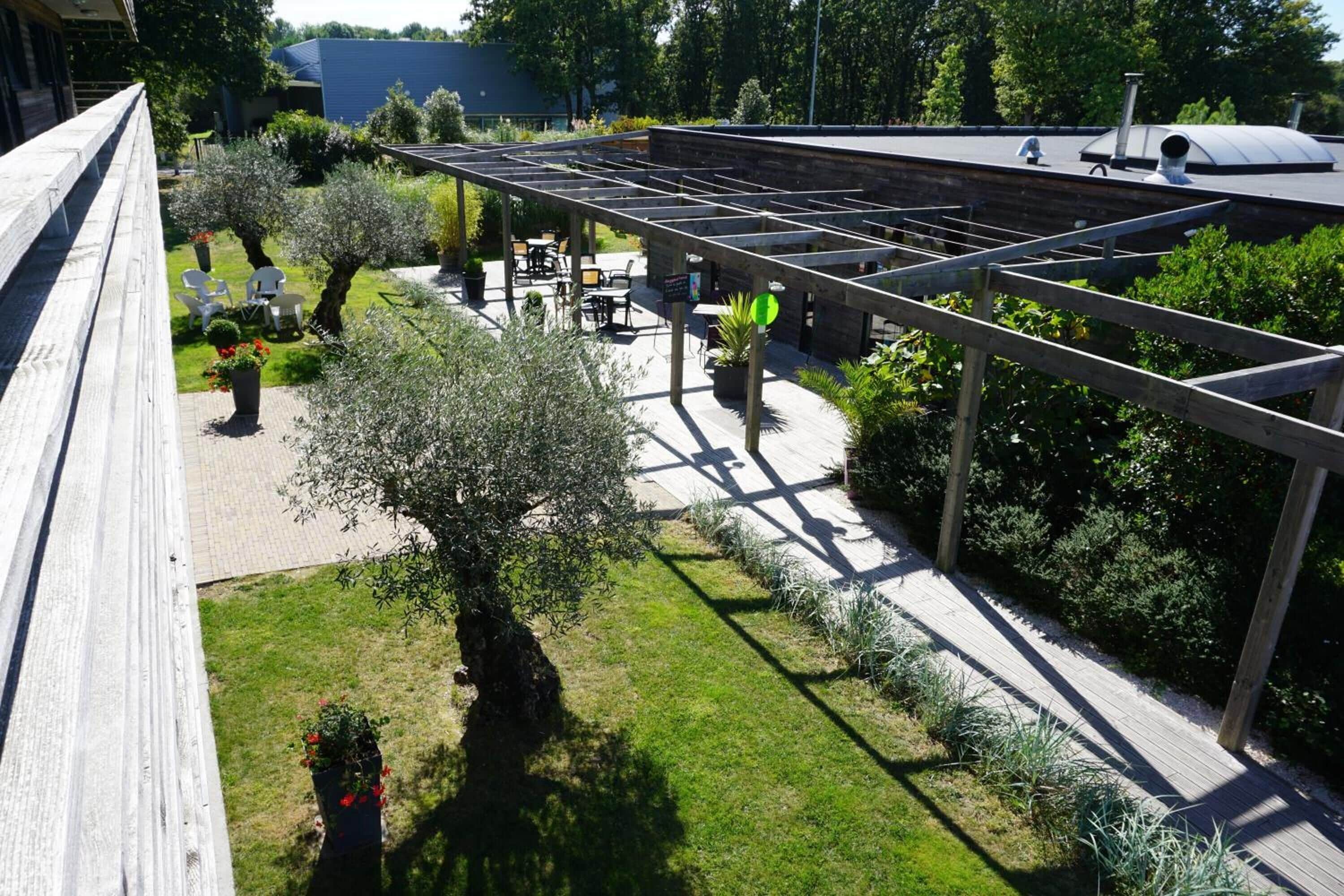 Enceinte de l’hébergement