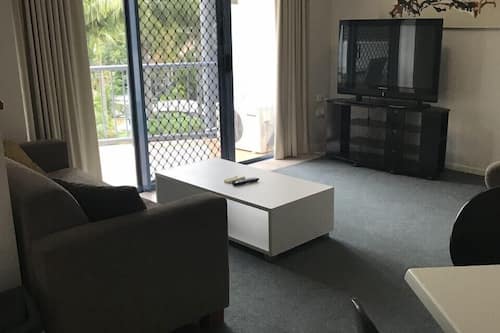 Departamento básico, 1 habitación | Área de sala de estar