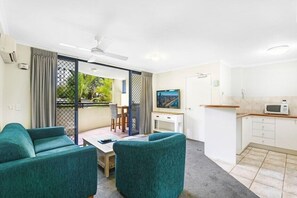 Apartment, 1 Bedroom | Living area - Portobello Resort Apartments (Mermaid Beach)