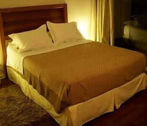 1 dormitorio, ropa de cama de alta calidad, colchones Tempur-Pedic