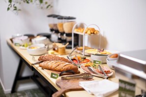 Daily continental breakfast for a fee