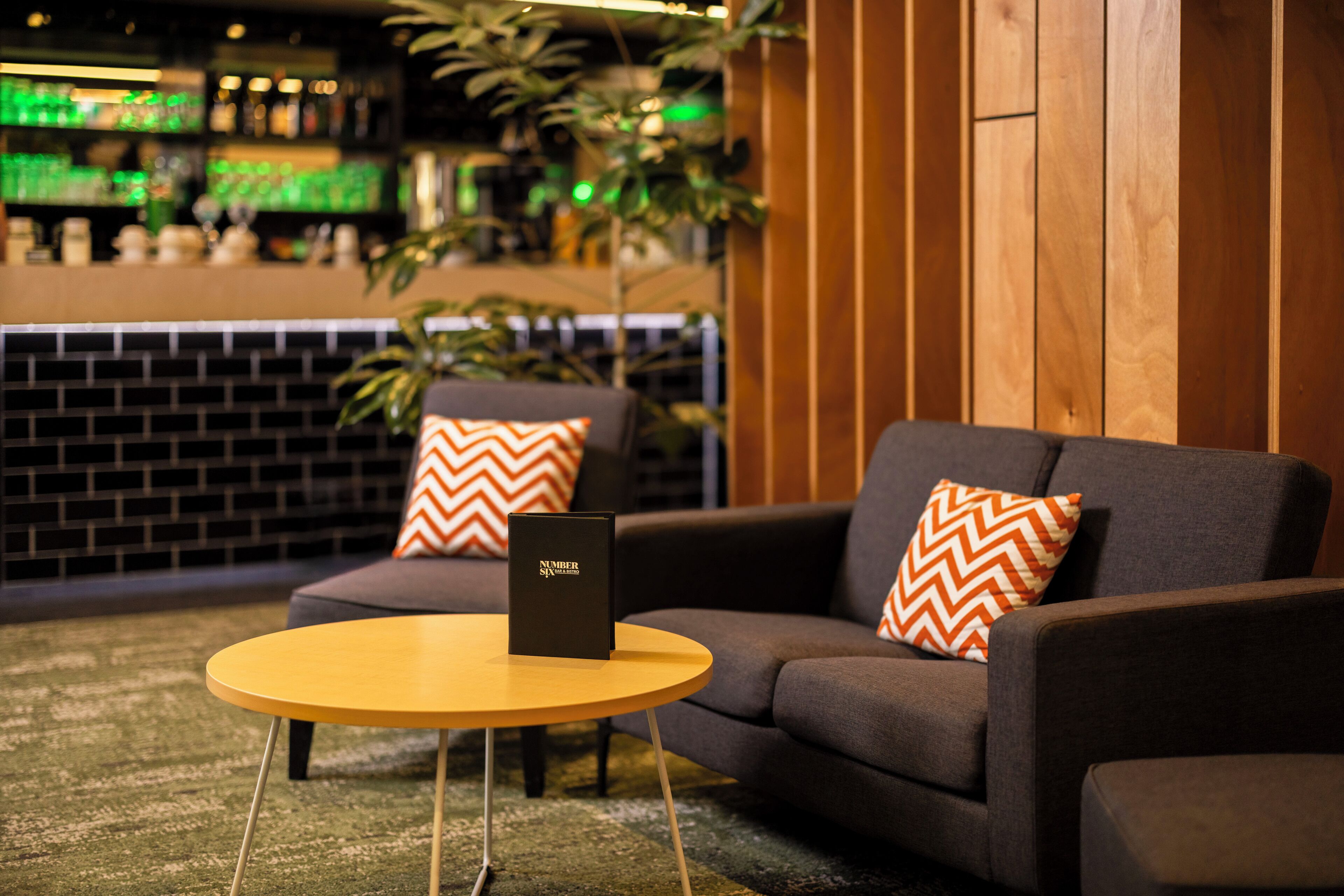 Zona de estar del vestíbulo