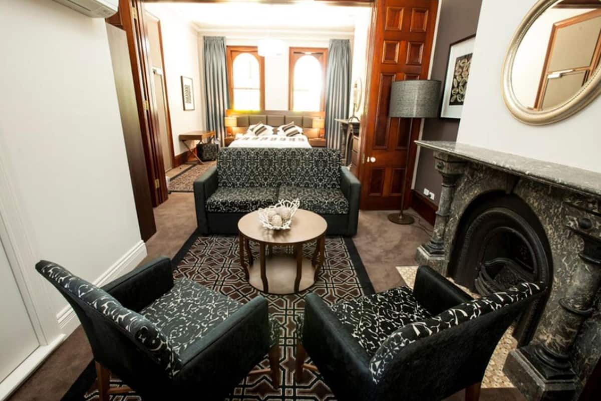 Premium King Room with Balcony | 1 bedroom, free cribs/infant beds, free WiFi, bed sheets