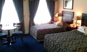 Egyptian cotton sheets, premium bedding, memory-foam beds, in-room safe