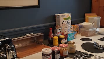 Desayuno completo gratuito