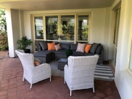 Superior Apartment, Garden View | Terrace/patio