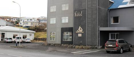 Façade de l’hébergement