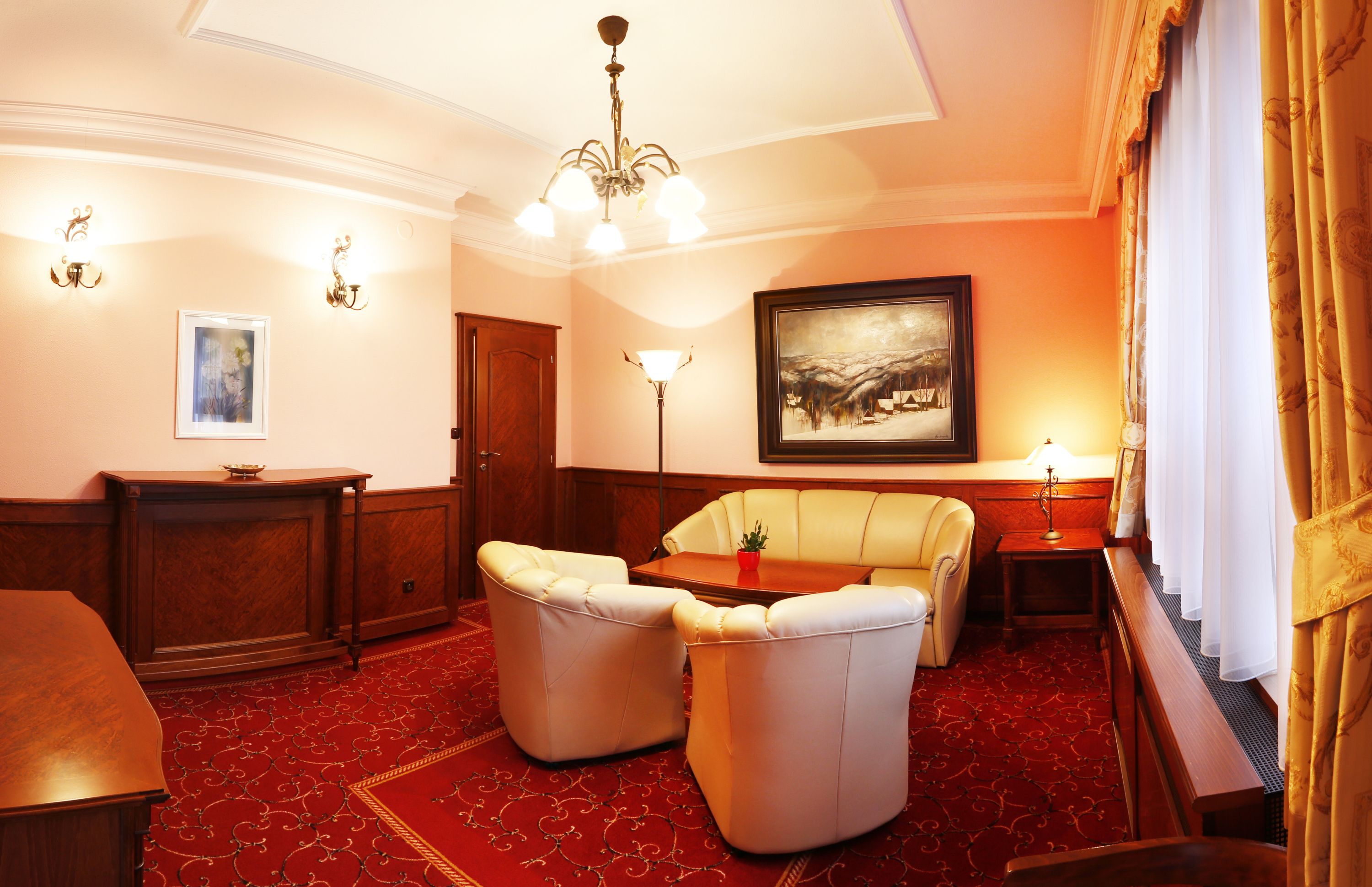 royal suite | living room | lcd tv