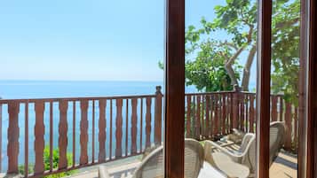 Familiekamer, balkon | Terras