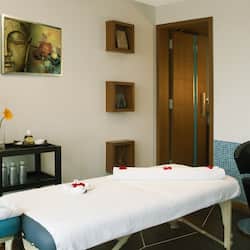 Couples treatment room(s), deep-tissue massages, body wraps, body scrubs