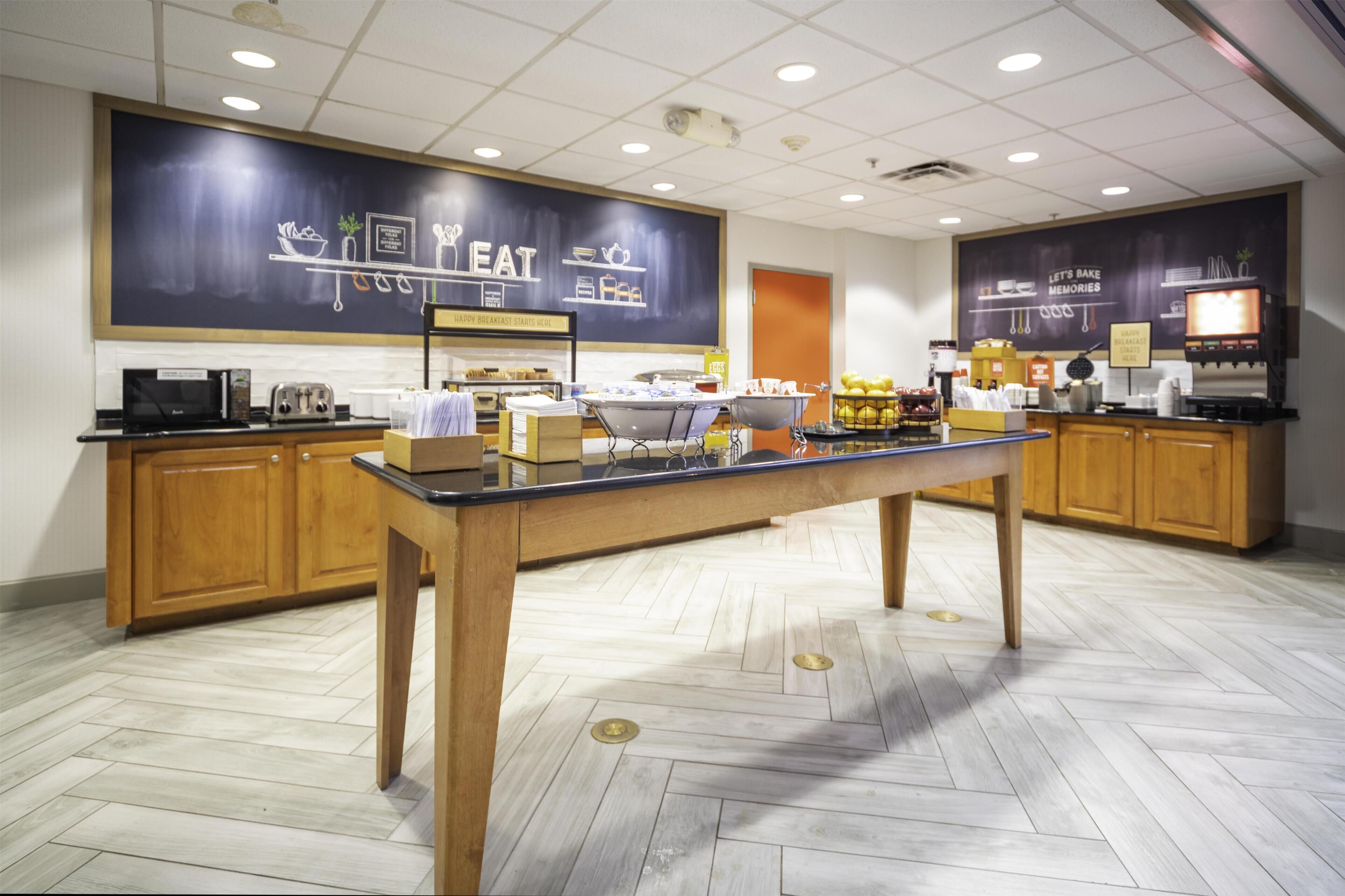 Petit déjeuner buffet compris tous les jours